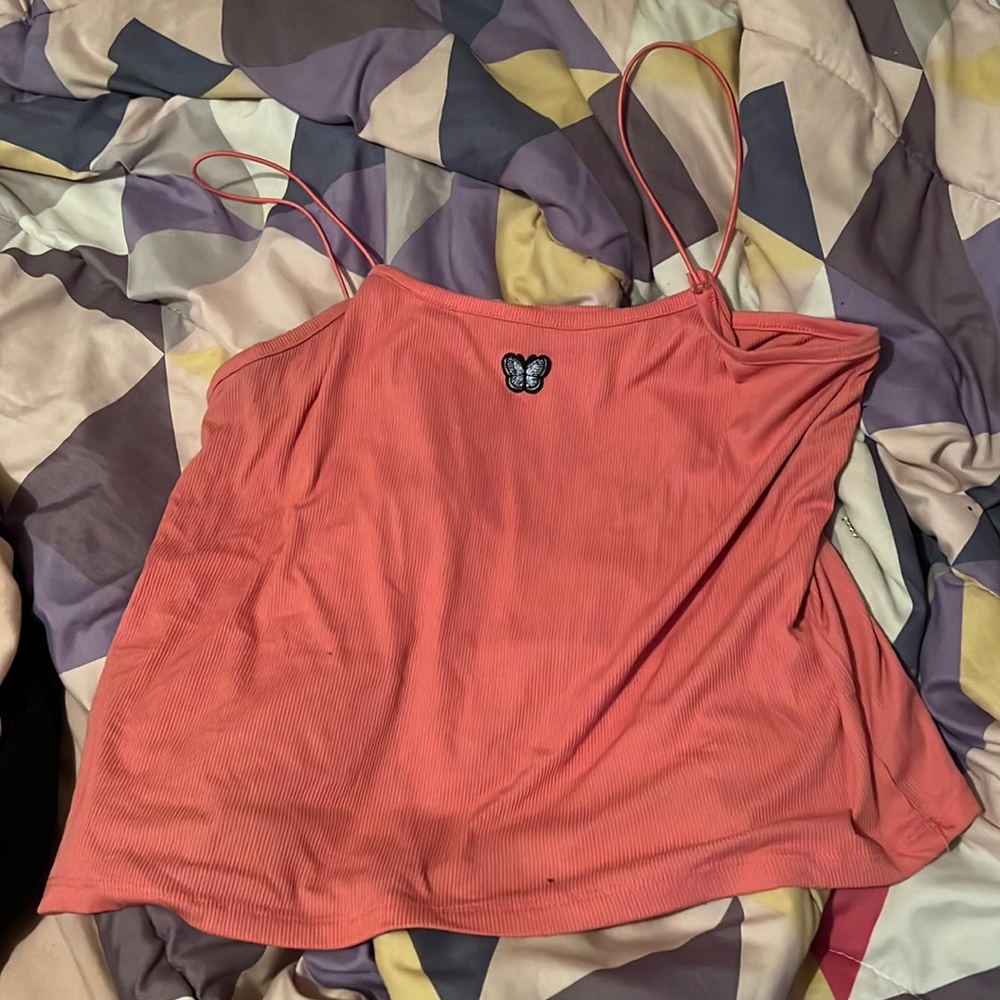Butterfly crop top